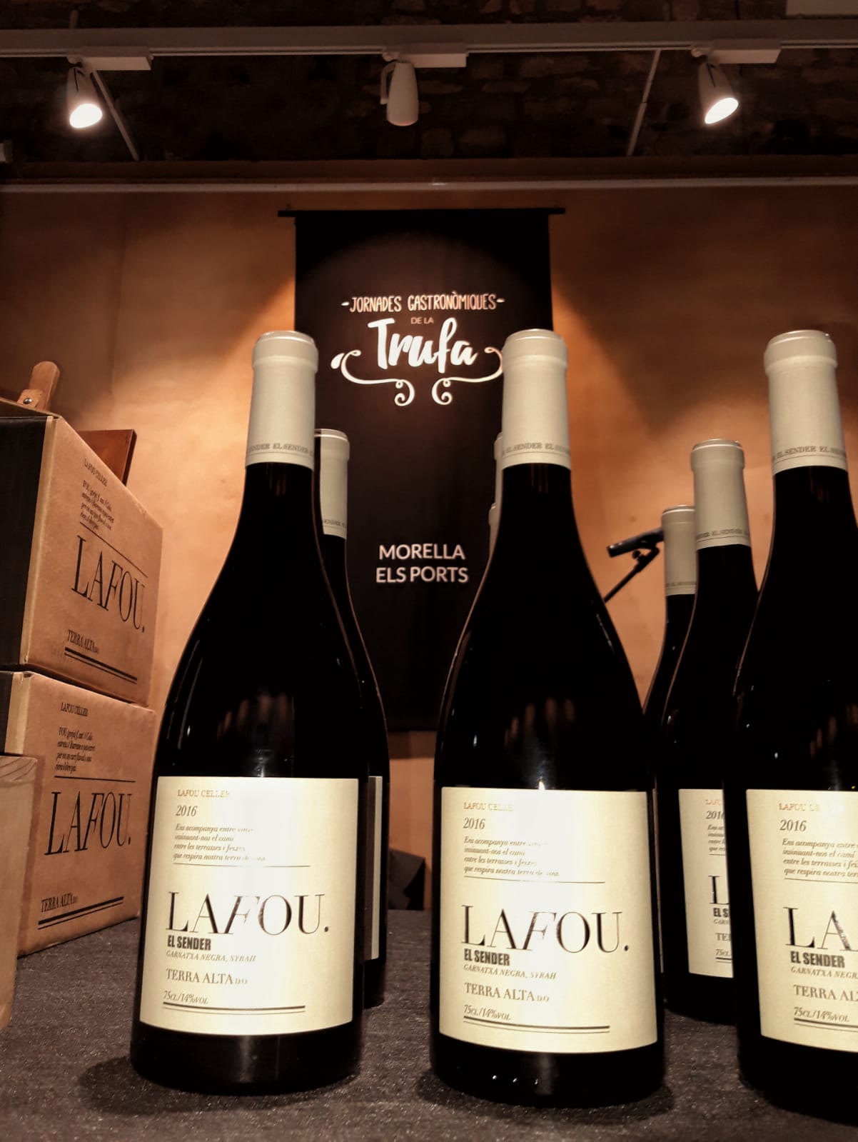The LaFou Winery takes part in the XVI Gastronomic Event in honour of the Truffle which was held